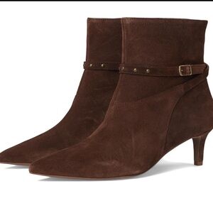 Seychelles Dark Brown Ankle Booties